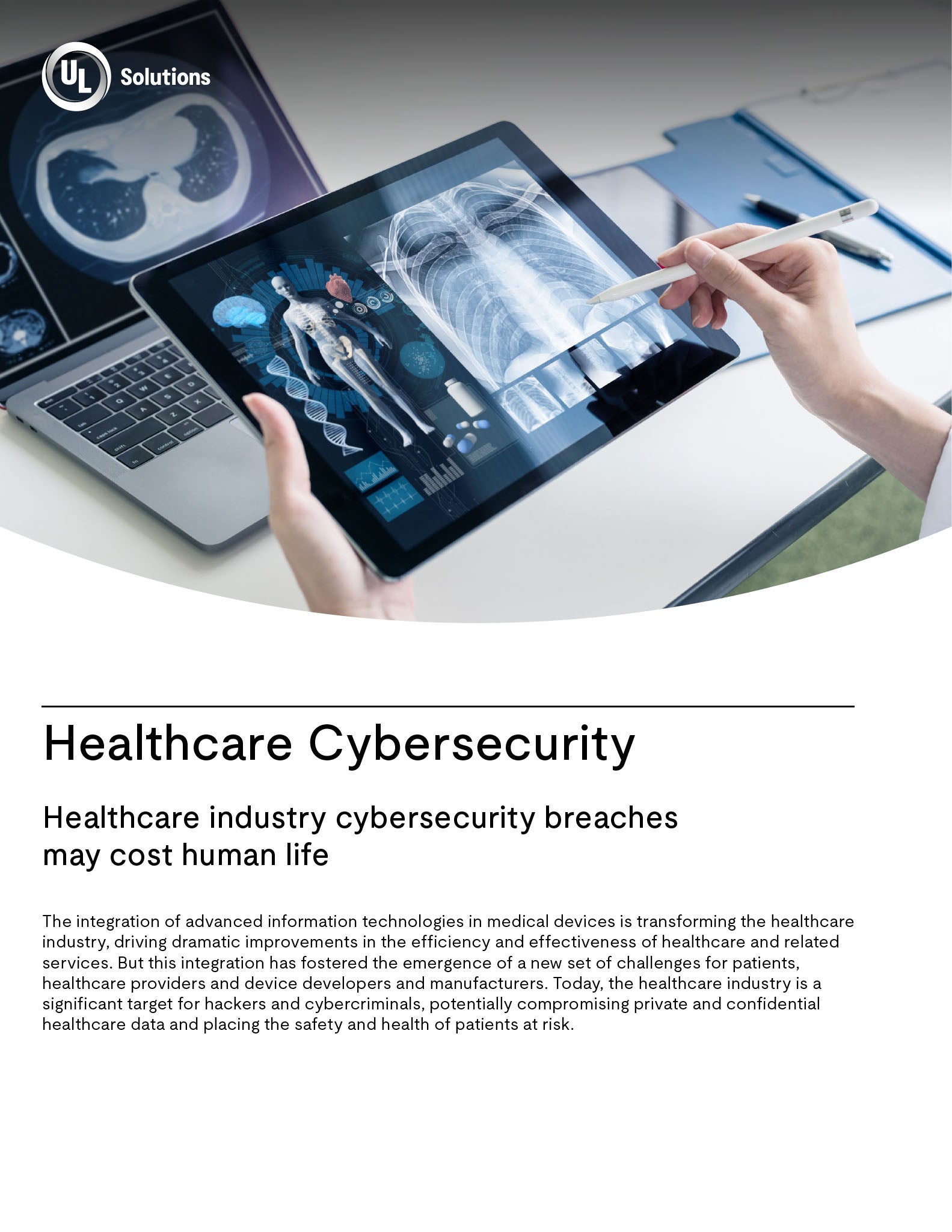 Thumbnail - Healthcare Cybersecurity Quick Sheet