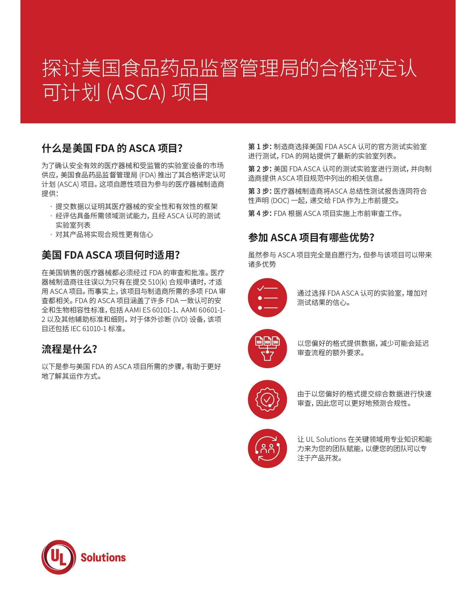 Thumbnail - FDA ASCA Program Checklist (Simplified Chinese)