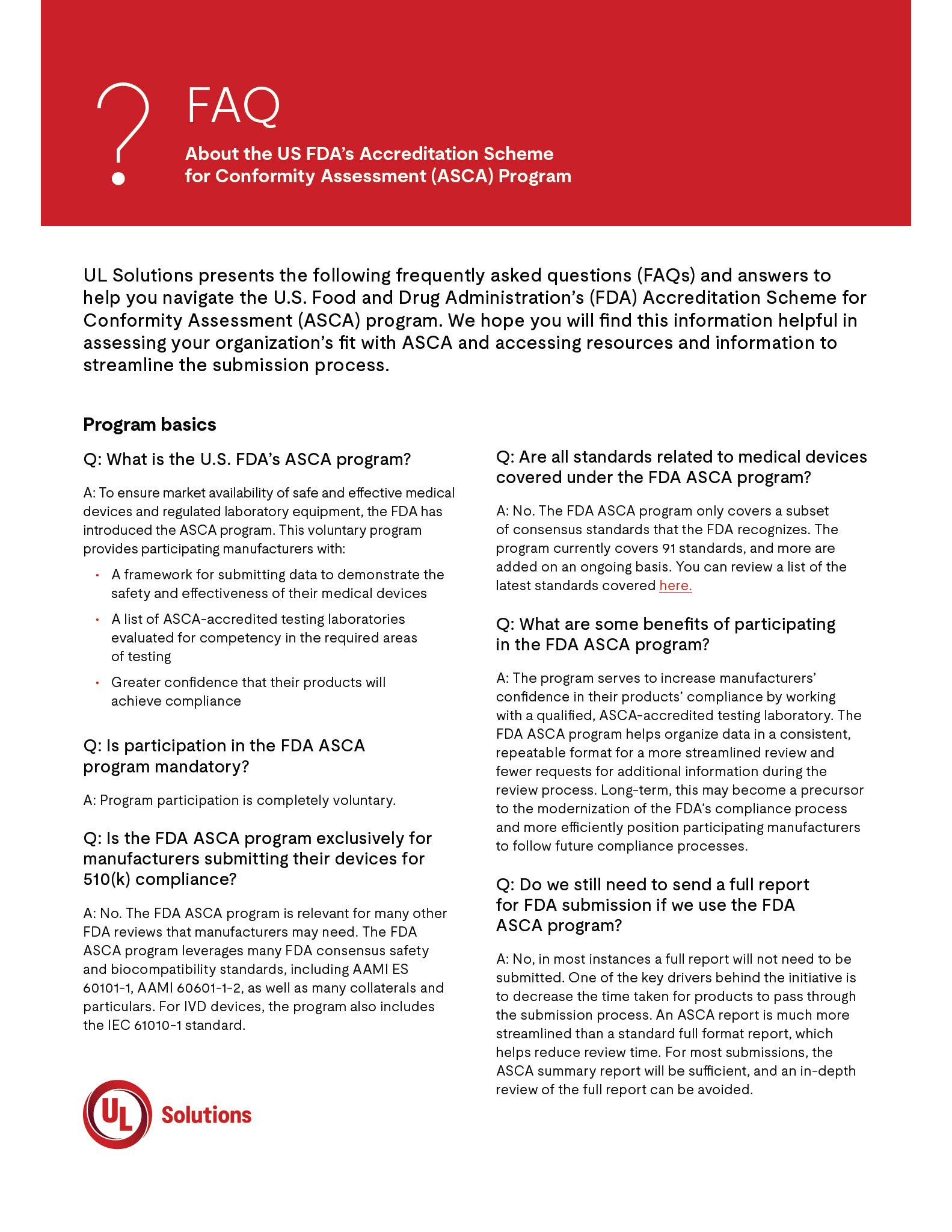 Thumbnail - FDA ASCA Program FAQ (English)